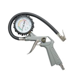 Pistol profesional pentru umflat roti cu manometru mecanic 0-16 bar si furtun 340 mm