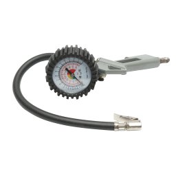 Pistol profesional pentru umflat roti cu manometru mecanic 0-16 bar si furtun 340 mm