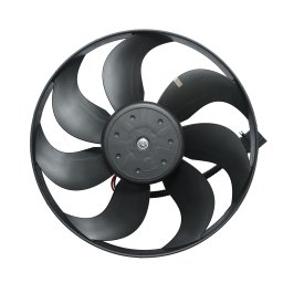 Ventilator radiator 350 mm pentru Audi, Seat si Skoda, cod OEM 1J0959455