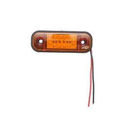 Lampa laterala de gabarit slim LED 12-24V galbena Breckner FR0175