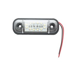 Lampa laterala gabarit LED alba slim 12-24V FR0175 Breckner Germany