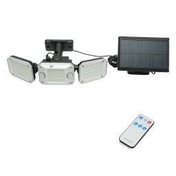 Lampa LED solara cu telecomanda, baterie 2000 mAh si IP65 Breckner