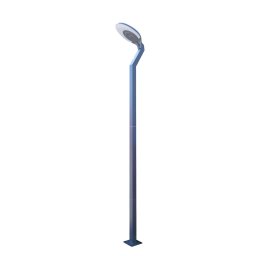 Lampa LED iluminat stradal 40W, 220V, IP65, 5000K, inaltime stalp 3.5m Breckner Germany