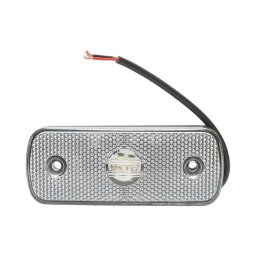 Lampa de gabarit laterala LED alba slim 12-24V Breckner 108x43,5x12 mm