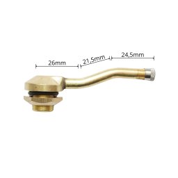 Valva îndoita pentru roata camion tubeless 72 mm V3-14-1