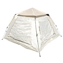 Cort camping pop-up pentru 2 persoane, impermeabil, cu plasa anti-insecte