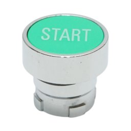Cap buton START verde Ø22 mm pentru panou de comanda LAY5 Breckner