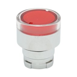 Cap buton iluminat rosu Ø22 mm LAY5 Breckner Germany pentru comanda