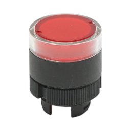 Cap buton iluminat rosu Ø22 mm LAY5, compatibil XB2, Breckner Germany