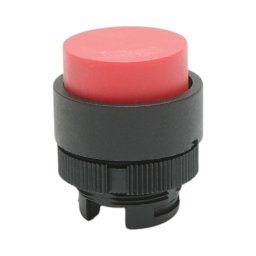 Cap buton comanda convex rosu Ø22 mm compatibil LAY5/XB2 Breckner