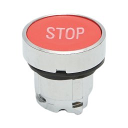 Cap buton STOP rosu Ø22 mm pentru panou de comanda Breckner Germany