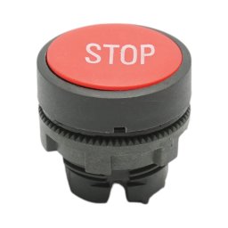Cap buton comanda STOP rosu Ø22 mm compatibil ZBE Breckner Germany