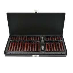 Trusa chei imbus, biti torx, hex si spline 40 piese din otel S2 Breckner