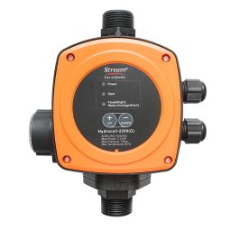 Presostat electronic automat cu manometru pentru pompa de apa 2.2 kW, 15 bar