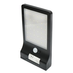 Lampa solara LED 326 lm cu senzor crepuscular si panou 2.5W Breckner