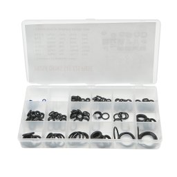 Trusa O-ring metric SAE cu 225 piese, 18 dimensiuni, în cutie organizatoare
