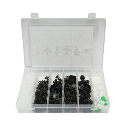 Trusa clipsuri plastic auto pentru BMW, set 290 piese, cutie organizatoare