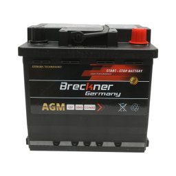 Baterie auto AGM 12V 50Ah 680A Start-Stop Breckner Germany