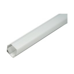 Profil aluminiu pentru banda LED, colt interior 90°, 15.8x15.8x2000 mm