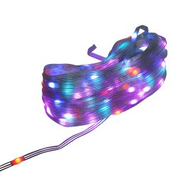 Banda LED smart RGB+IC 15 m, USB, Bluetooth, telecomanda, IP68