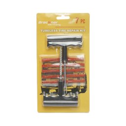 Kit reparatie anvelope tubeless la rece cu snur, 7 piese, Breckner Germany