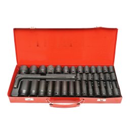 Trusa chei tubulare 8-32 mm, 35 piese, 1/2, Breckner Germany