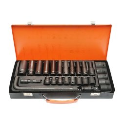 Trusa chei tubulare 27 piese 1/2 Breckner Germany pentru service auto