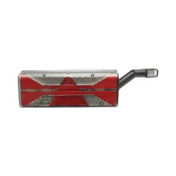 Lampa stop spate dreapta LED 24V pentru remorca, 7 pini, 400x153 mm