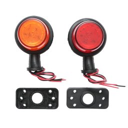 Lampa laterala de gabarit rotativa LED 12-24V galben-rosu FR0237 Breckner