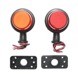Lampa laterala de gabarit LED rotativa 12-24V rosu-galben Breckner