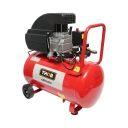 Compresor de aer THOR 50L, 2 CP, 8 bar, debit aspirat 195 l/min