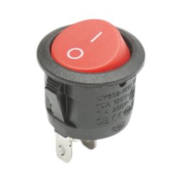 Buton întrerupator ON/OFF universal cu 2 pini, 250V AC / 6A