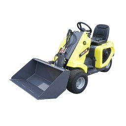 Mini incarcator frontal 0.5T, motor benzina 23CP, capacitate ridicare 220kg, latime cupa 1110mm THOR