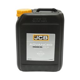 Ulei motor JCB 15W40 Advanced 5L pentru utilaje diesel Tier 4i, 4F si Stage V