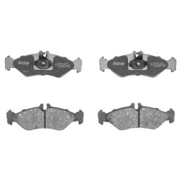 Set placute frana spate punte simpla pentru Mercedes Sprinter 901-904 sistem franare ATE