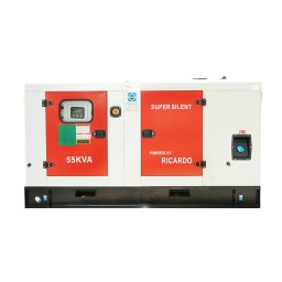 Generator diesel trifazic insonorizat 55 kVA, 400/230V, Ricardo N4100DS