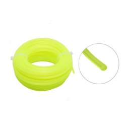 Fir rotund pentru motocoasa 3 mm x 15 m, Breckner Germany, verde fluorescent