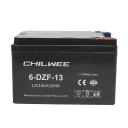 Baterie VRLA cu gel pentru bicicleta electrica cu grafen 6-DZF-13, 12V, 18AH-20HR CHILWEE