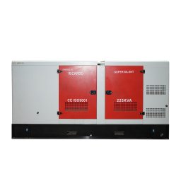Generator diesel trifazat silentios 225 kVA, 230/400V, motor Ricardo