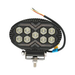 Proiector LED oval cu DRL alb-galben 20W, 9-36V, IP68, Breckner Germany