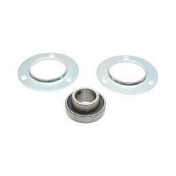 Set flanse PF207 cu rulment SB207, diametru interior 35 mm