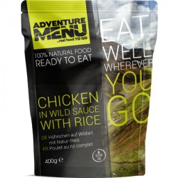 Adventure Menu Pui în sos sălbatic cu orez 400 g
