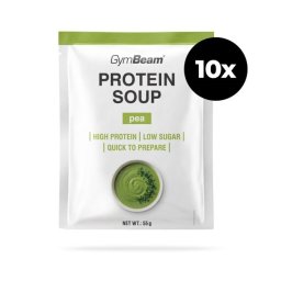 GymBeam Supă proteică - mazăre 10 x 55 g