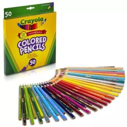 Crayola: creioane colorate, set de 50 bucăți