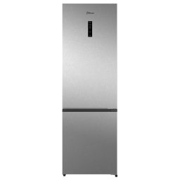 Combina frigorifica STARCREST SCN-405D-IX, 405 L, Total NoFrost, Clasa E, Display digital, Iluminare LED, Suprafata inox antiamprenta, Usi reversibile, H 185.5 cm, Inox