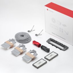 Set de consumabile pentru aspiratorul robot Roborock Saros 10R 8.02.0388, 13 piese, HEPA, Gri/Negru