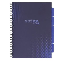 Caiet cu spirala si separatoare, STRIGO PADS Project Book Basic A4, Matematica, PADS054