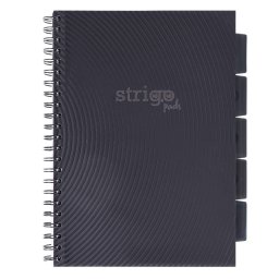 Caiet cu spirala si separatoare, STRIGO PADS Project Book Basic A4, Matematica, PADS055