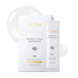 d'Alba Waterfull Vegan Sleeping Pack 12 x 4 ml