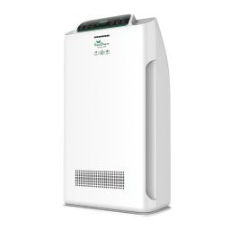 Purificator de aer Heinner HPA-318WIFI, CADR 318 m³/h, filtru compus cu ionizare, control touch & WiFi, mod silentios, 80W, alb, pentru spatii medii